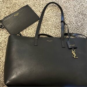 SAINT LAURENT SHOPPING TOTE